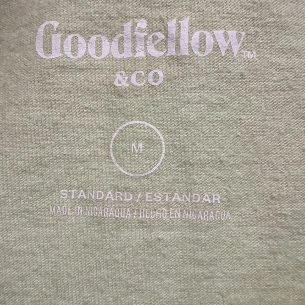 Goodfellow Womens Tank Top Shirt Scoop Neck Relaxed Fit Soft Green Medium